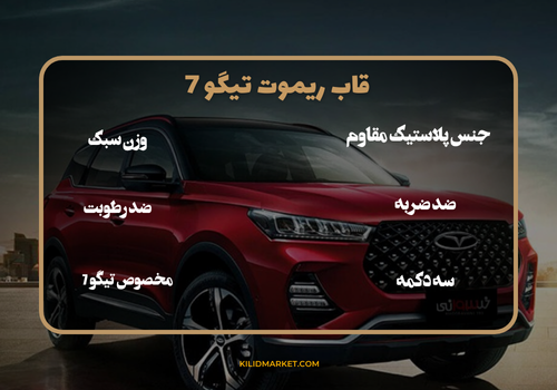 قاب ریموت تیگو 7