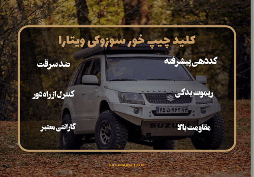کلید چیپ خور ویتارا.