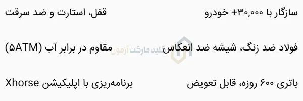 ساعت هوشمند Xhorse SW-007