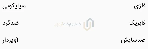 کاور دور فلزی ریموت 207