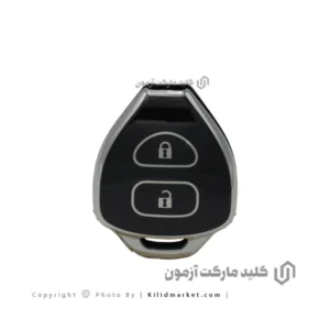 کاور کربن سوییچ تویوتا یاریس دو دکمه