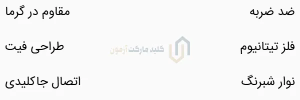 کاور ریموت فلزی تیتانیوم 206