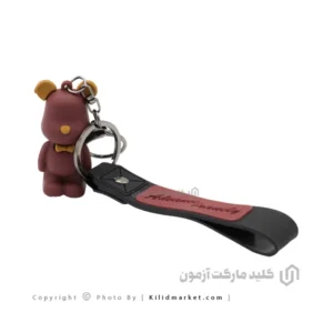 جاکلیدی طرح خرس پاپیون دار