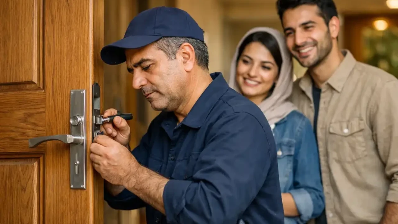 تعمیر قفل درب چوبی: راهنمای کامل و ساده برای کاربران