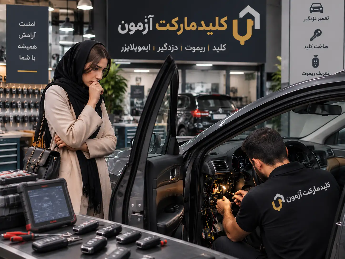 علت فعال شدن بی دلیل دزدگیر ماشین چیست؟