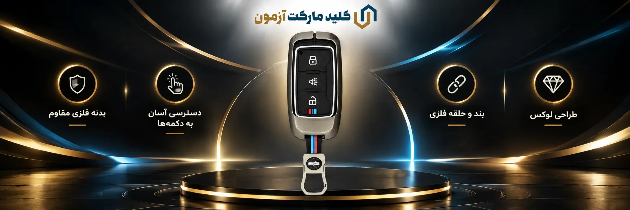 کاور ریموت فلزی فیدیلیتی الیت