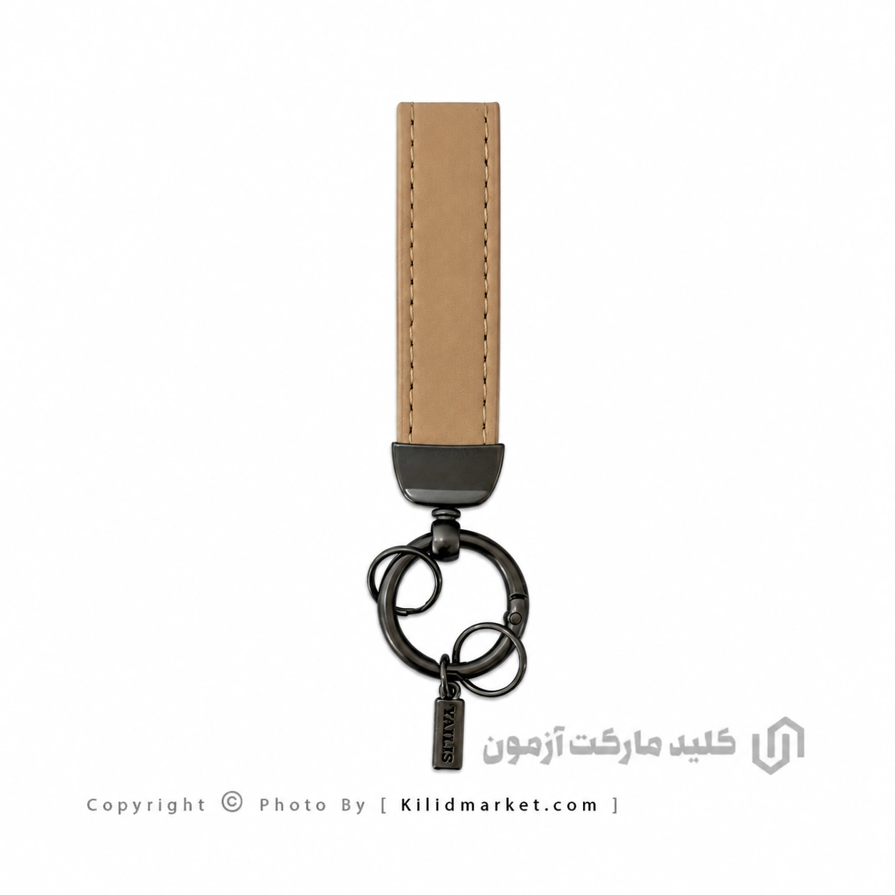 جاکلیدی طرح چرم کرمی