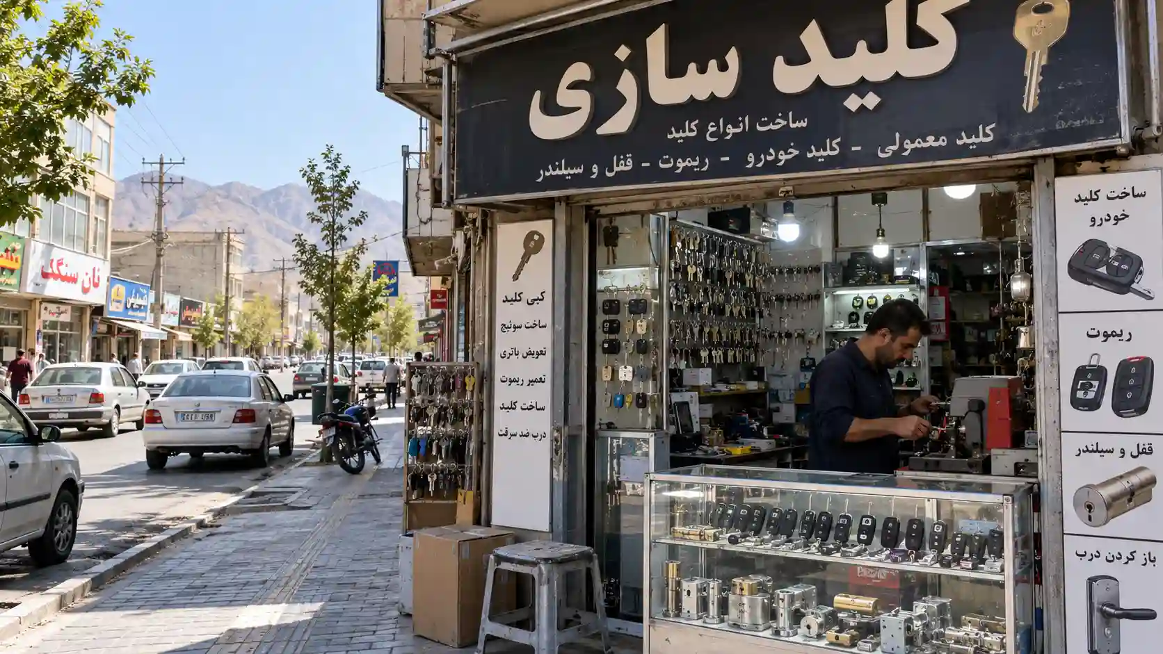 کلید سازی در نظرآباد